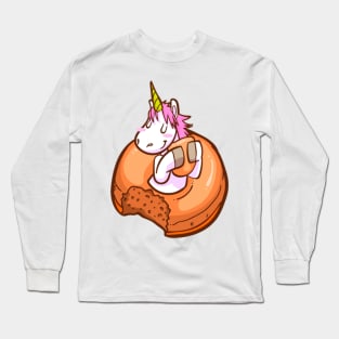 Valentine Unicorn Long Sleeve T-Shirt